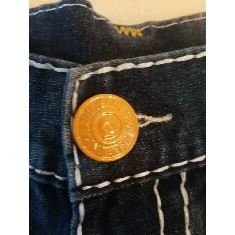 New with tags True Religion Billy Big T 78 Urban Cow 24-5030MBT2 Jeans Size 34